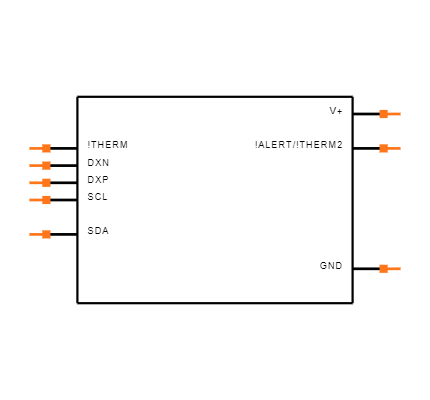TMP431BDGKR Symbol