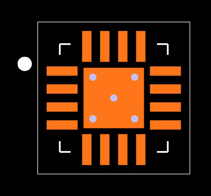 TMP468AIRGTT Footprint