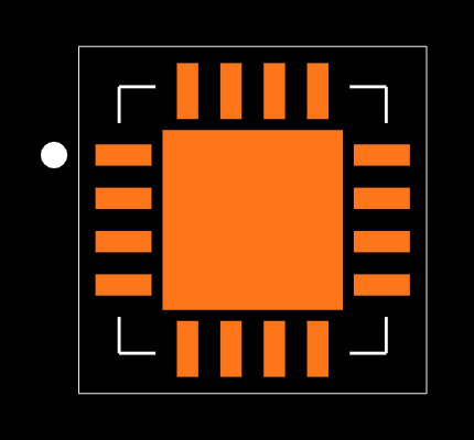 TMP513AIRSAT Footprint