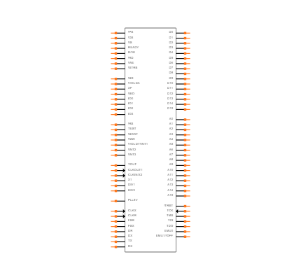TMS320C203PZ57 Symbol