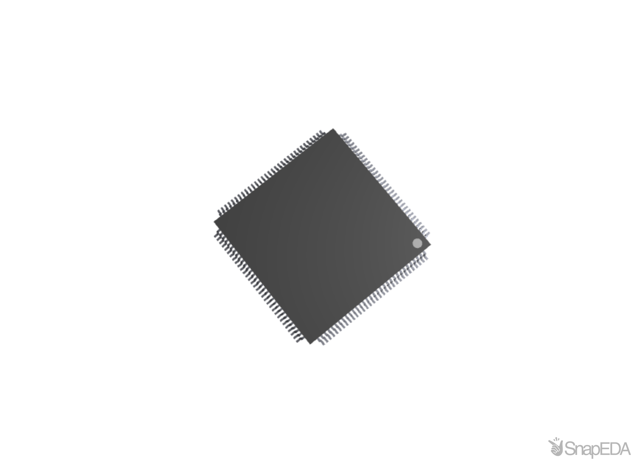 TMS320F2810PBKQ 3D Model