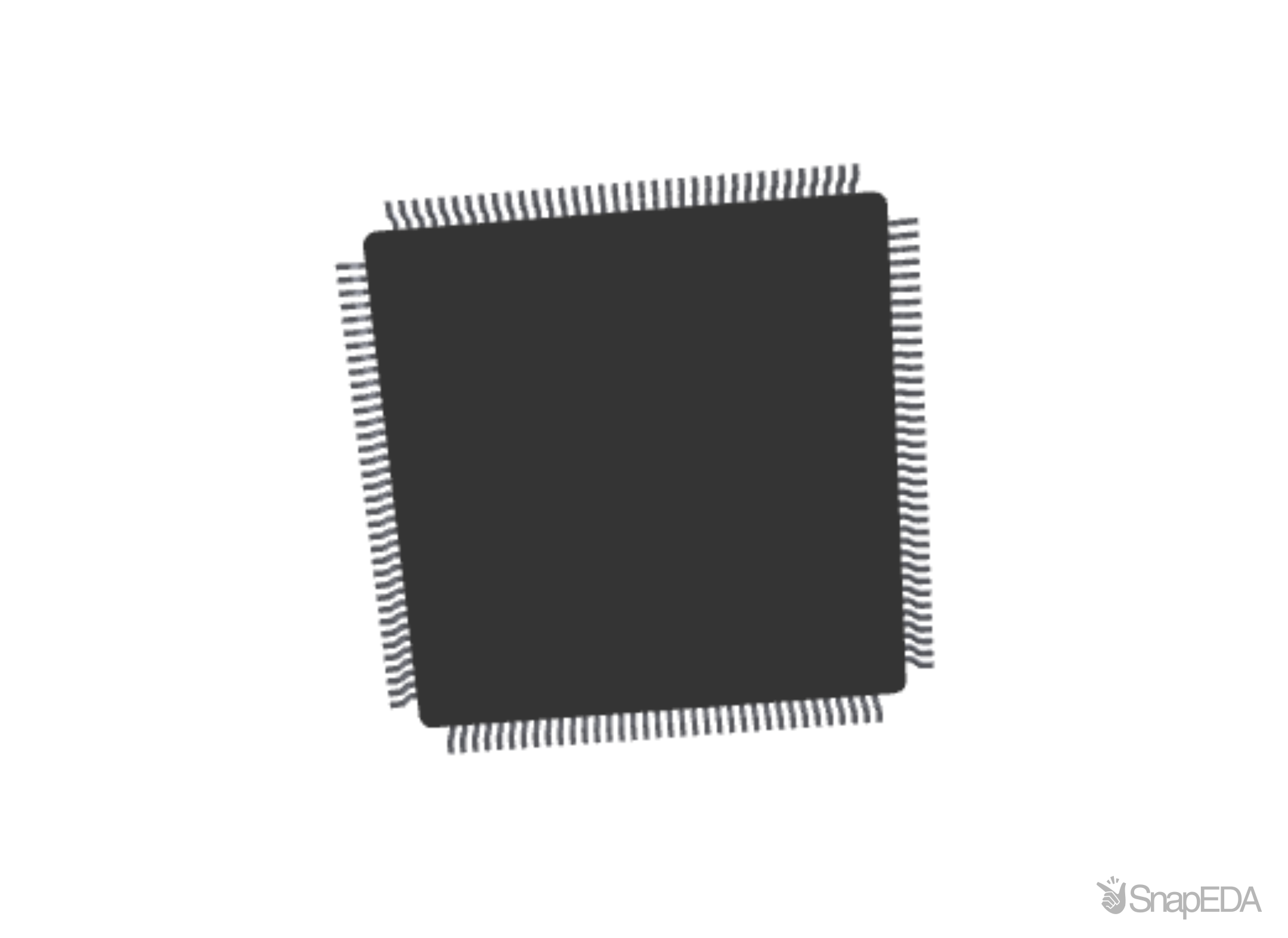 TMS320LF2407APGEA 3D Model