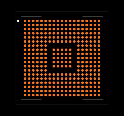 TMS5704357BZWTQQ1 Footprint