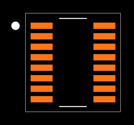 TMUX1574DYYR Footprint