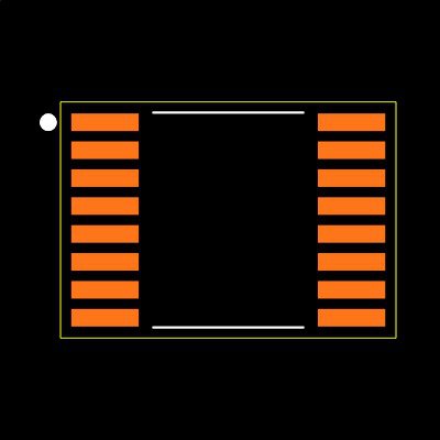 TPA2000D1TPWRQ1 Footprint