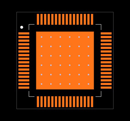 TPA3107D2PAPR Footprint