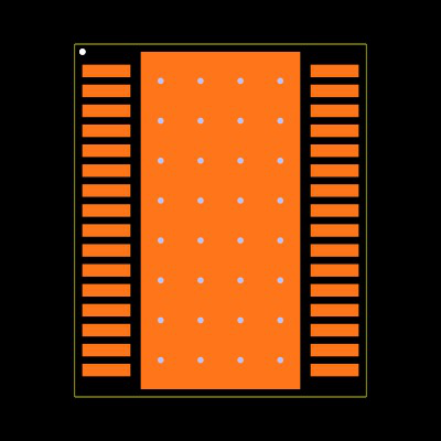 TPA3118D2DAP Footprint