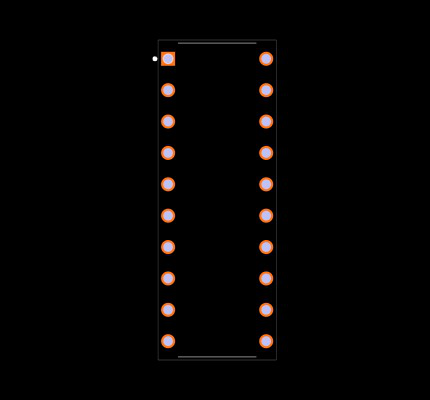 TPA3122D2N Footprint