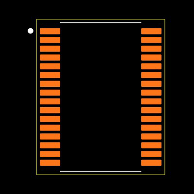 TPA3126D2DADR Footprint