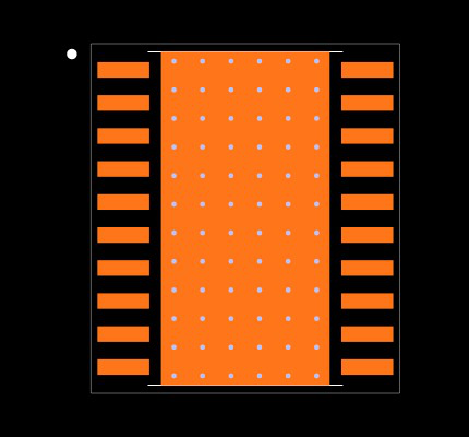 TPA6120A2DWPG4 Footprint