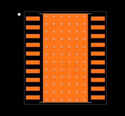 TPA6120A2DWPRG4 Footprint
