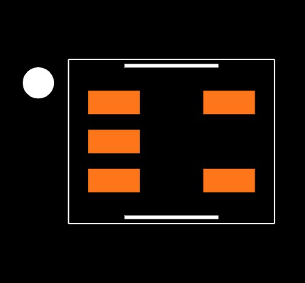 TPD2E2U06DRLR Footprint