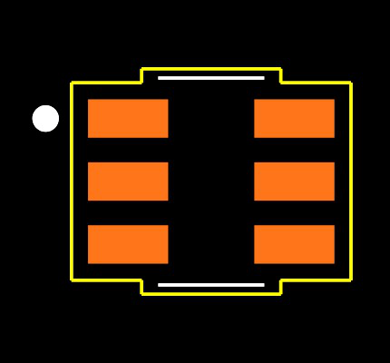 TPD4E001DBVR Footprint