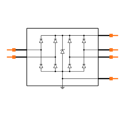 TPD4E001DRLRG4 Symbol