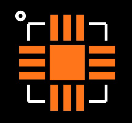 TPD6E001RSFR Footprint