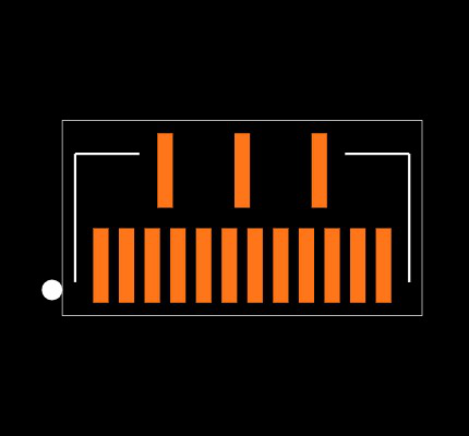 TPD8S009DSMR Footprint