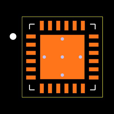 TPS16530RGER Footprint