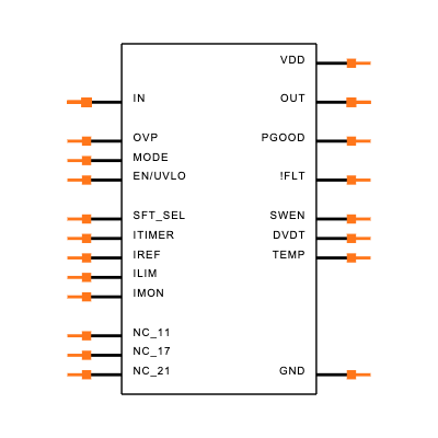 TPS16851VMAR Symbol