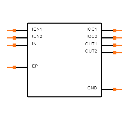 TPS2060DRBR Symbol