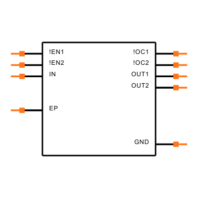 TPS2062QDGNRQ1 Symbol