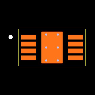 TPS2066CDGN-2 Footprint