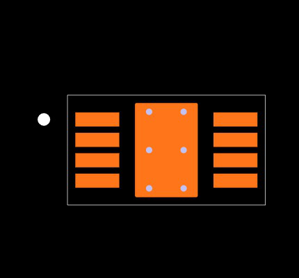 TPS2068CDGN Footprint