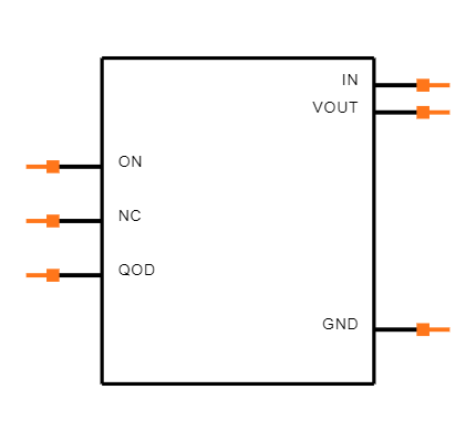 TPS22919QDCKRQ1 Symbol