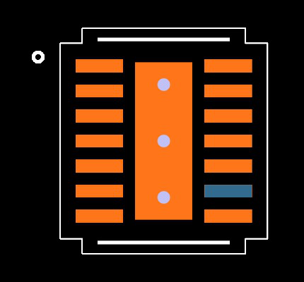 TPS22976NDPUR Footprint