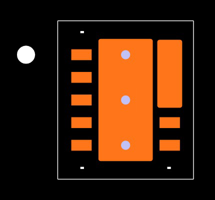 TPS22990NDMLT Footprint