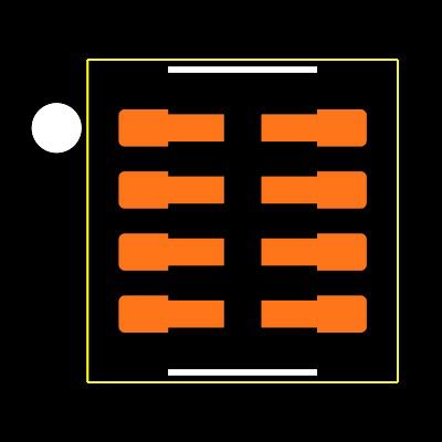 TPS22996HQDYCRQ1 Footprint
