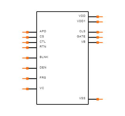 TPS23753APW Symbol