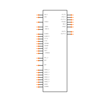 TPS2458RHBR Symbol