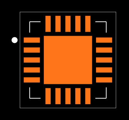 TPS2505B1RGWR Footprint