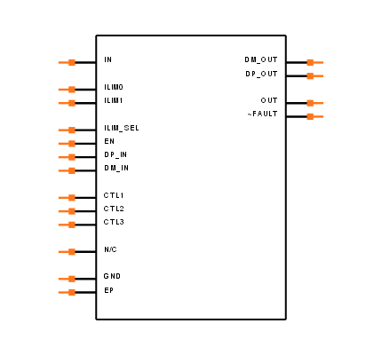 TPS2540ARTET Symbol