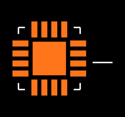 TPS2541RTER Footprint