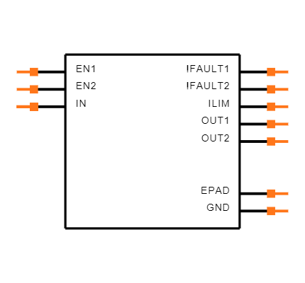 TPS2560DRCT Symbol