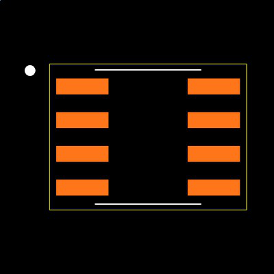 TPS25921LDR Footprint