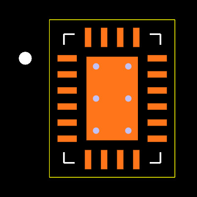TPS25940ARVCT Footprint