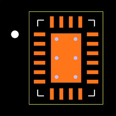 TPS25944LRVCR Footprint