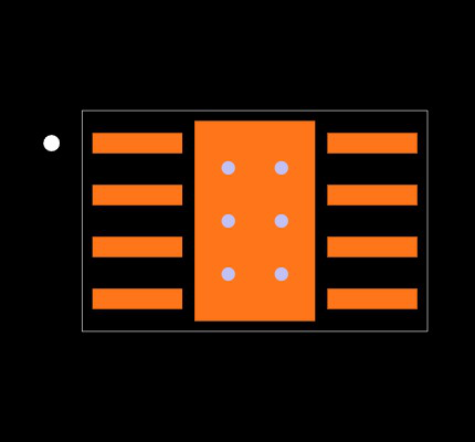 TPS259621DDAT Footprint