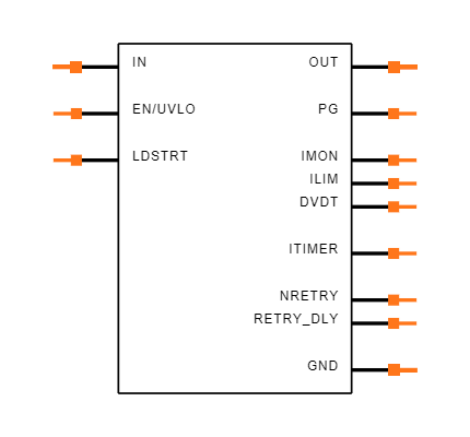 TPS259827ONRGET Symbol