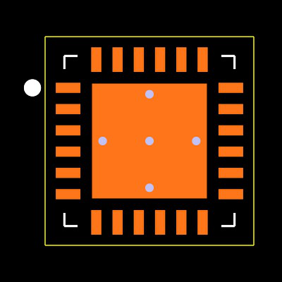 TPS26632RGER Footprint