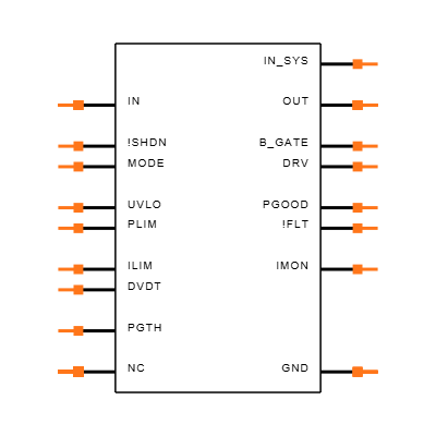 TPS26632RGET Symbol