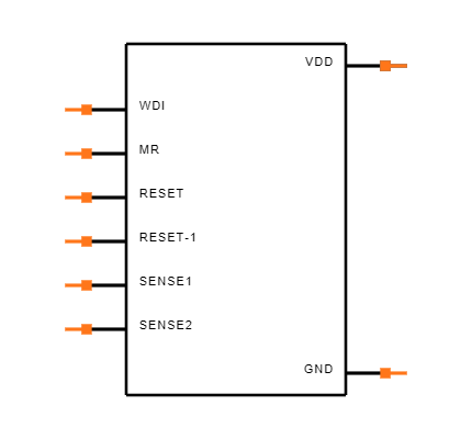 TPS3305-33D Symbol