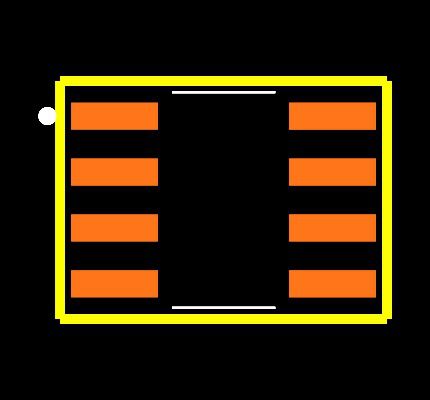 TPS3306-15QDRQ1 Footprint