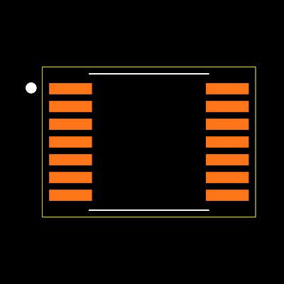 TPS3610T50PW Footprint