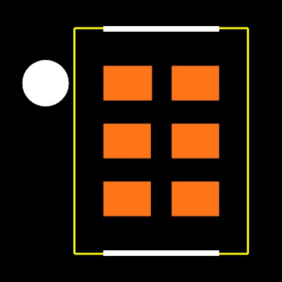TPS3780DDRYR Footprint