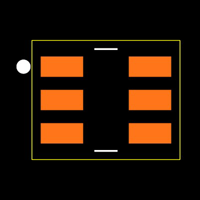 TPS3808EG30DBVRQ1 Footprint