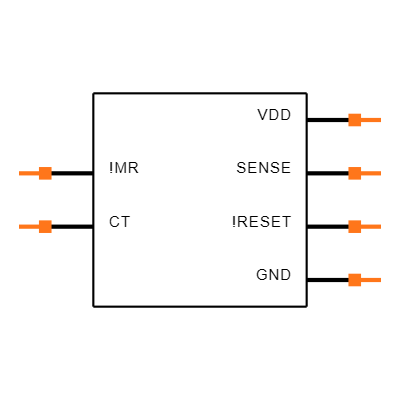 TPS3808EG30DBVRQ1 Symbol