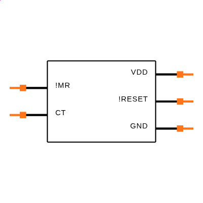 TPS3836L30QDBVRQ1 Symbol